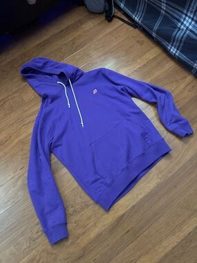 New Balance Made In America Purple Crewneck Sweatshirt with Hood